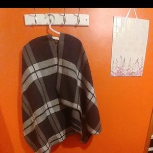 Old Navy Plaid Blanket Shawl